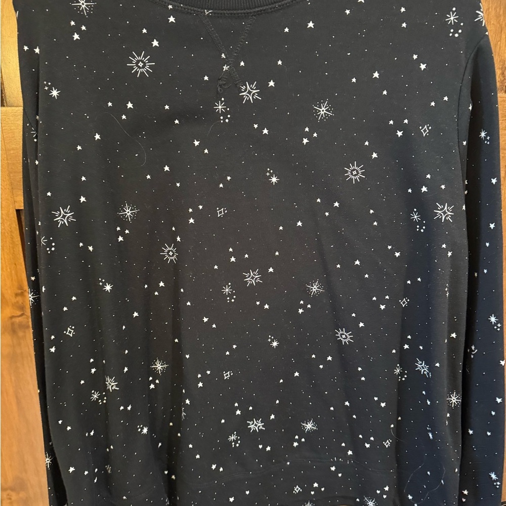 Black with white stars